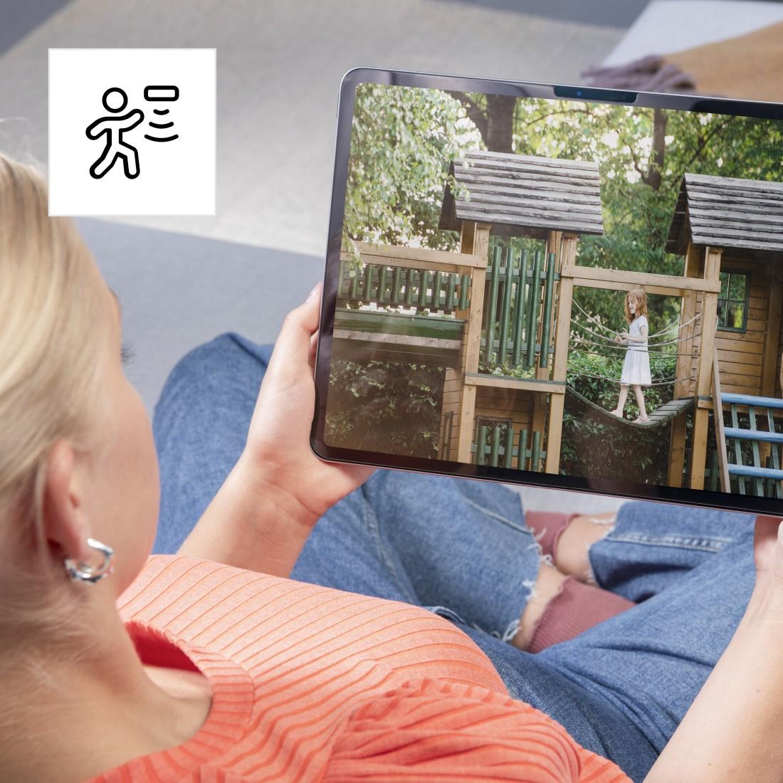 HAMA Wi-Fi камера 1080p, за външна употреба, нощно виждане, запис 16