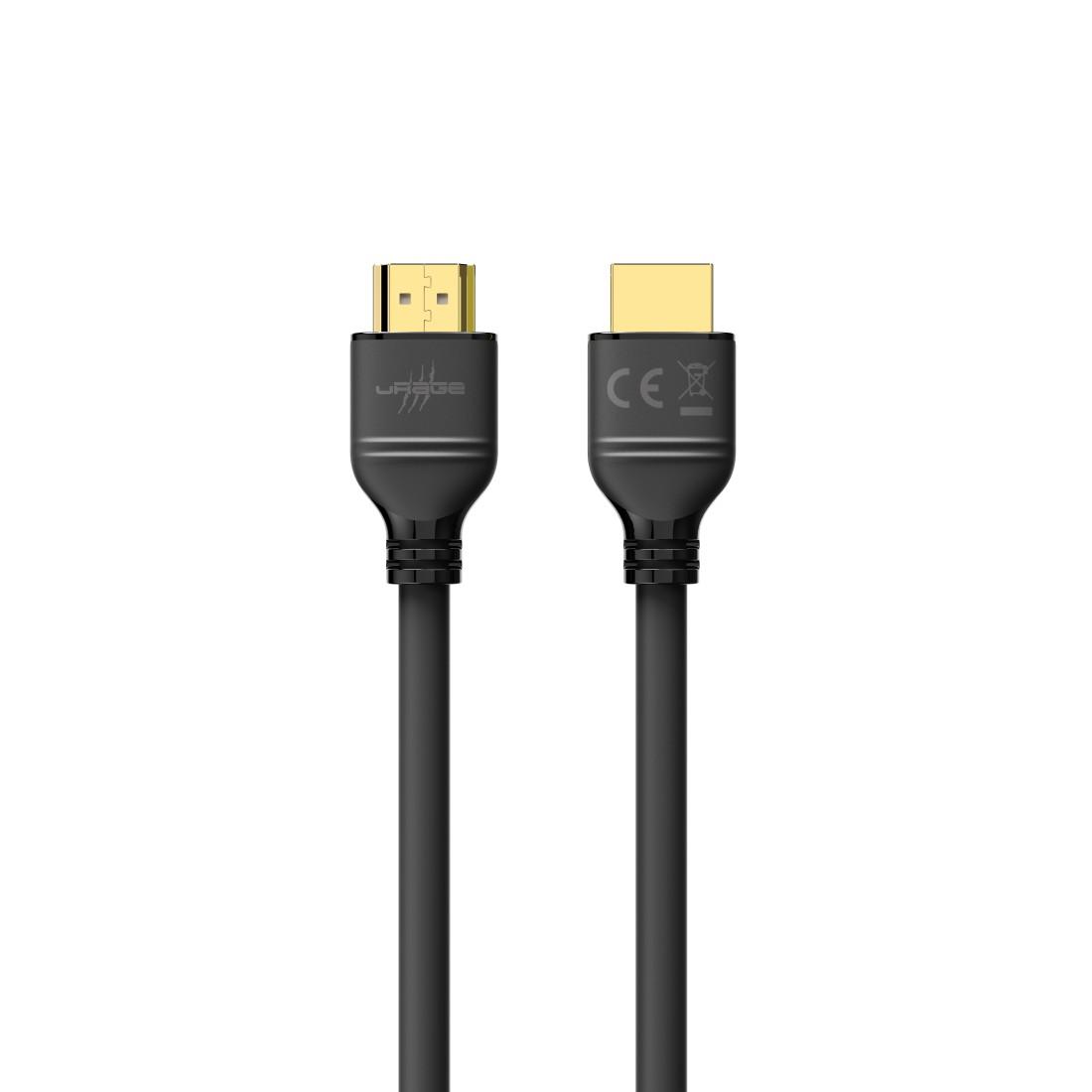 Кабел uRage Ultra-High-Speed HDMI, сертифициран, 8K, позлатен, 2 м 1