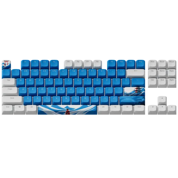 Капачки за механична клавиатура Dark Project - GeekBoy за ANSI & ISO Layout, PBT 1