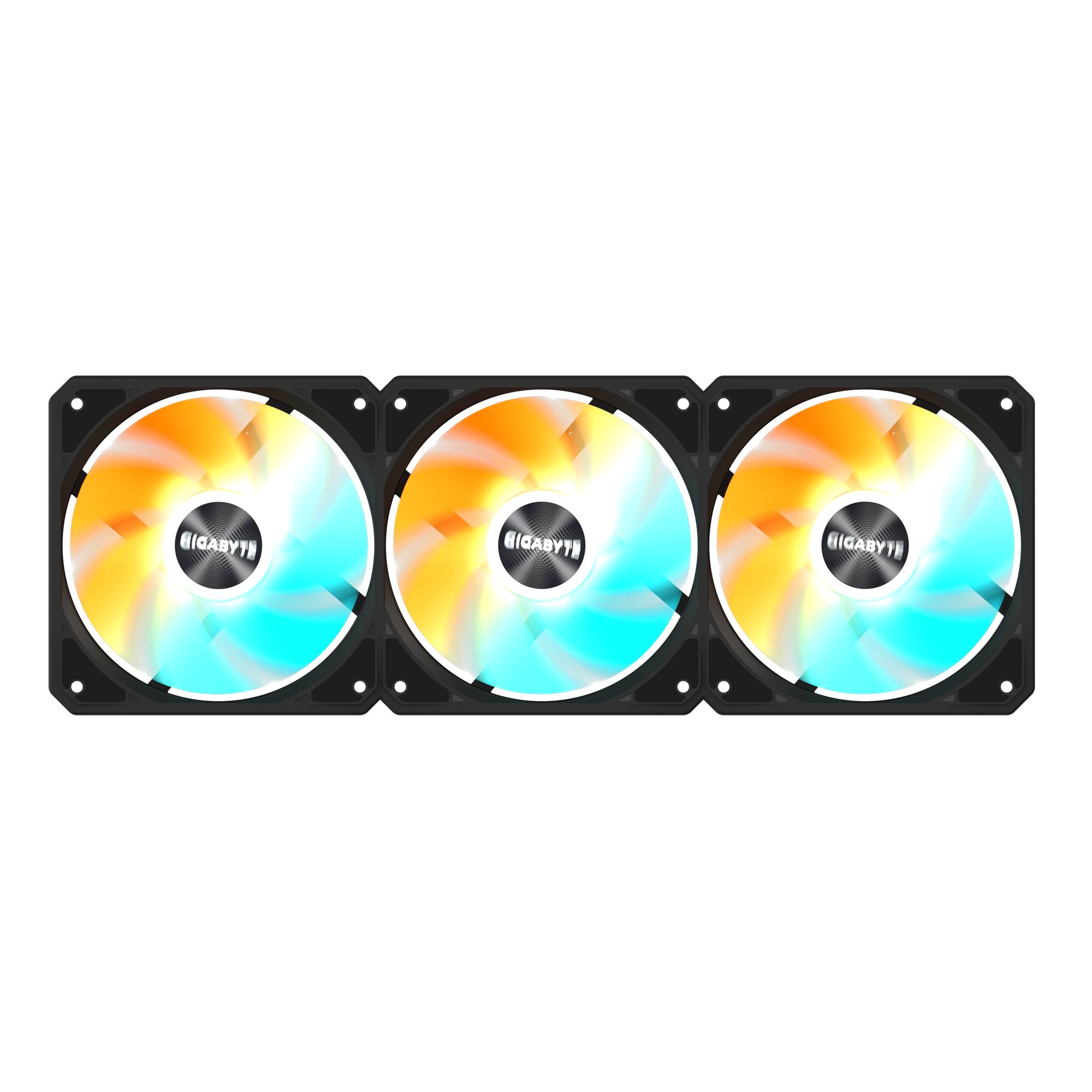 Комплект вентилатори 3-Pack GIGABYTE AORUS EZ CHAIN FAN 120, 120x120x25mm ARGB 4