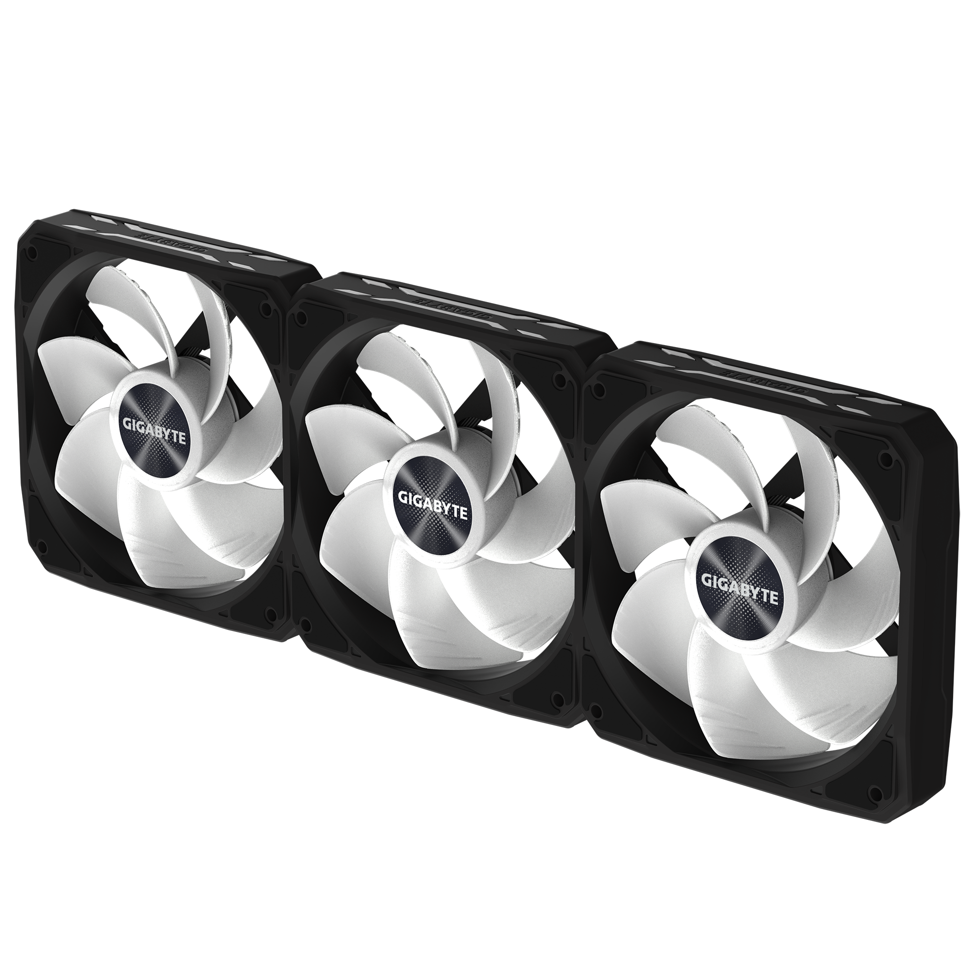 Комплект вентилатори 3-Pack GIGABYTE AORUS EZ CHAIN RVS FAN 120 - 120x120x25mm ARGB 6