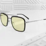 Компютърни очила GUNNAR Baron Silver - Amber 1