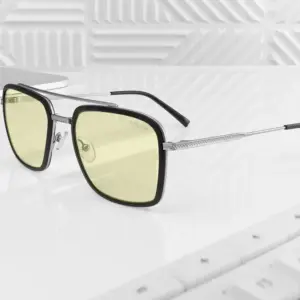 Компютърни очила GUNNAR Baron Silver - Amber 1