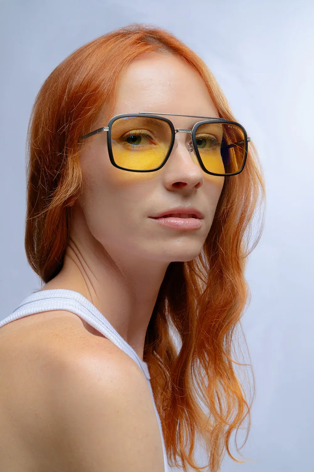 Компютърни очила GUNNAR Baron Silver - Amber 4