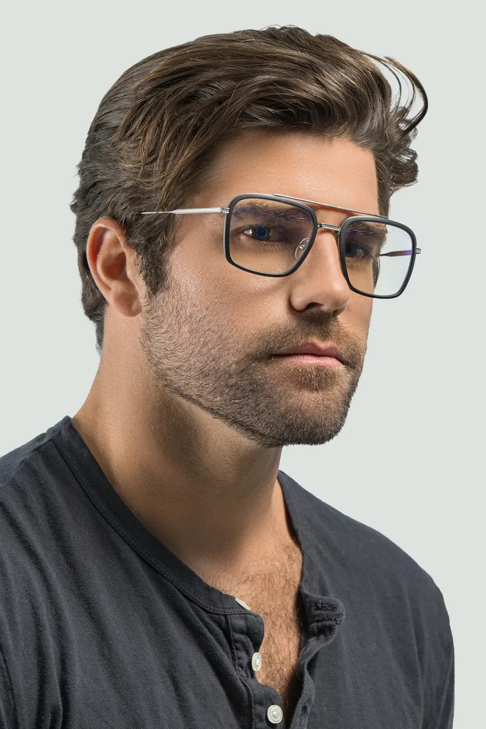 Компютърни очила GUNNAR Baron Silver - Amber 5