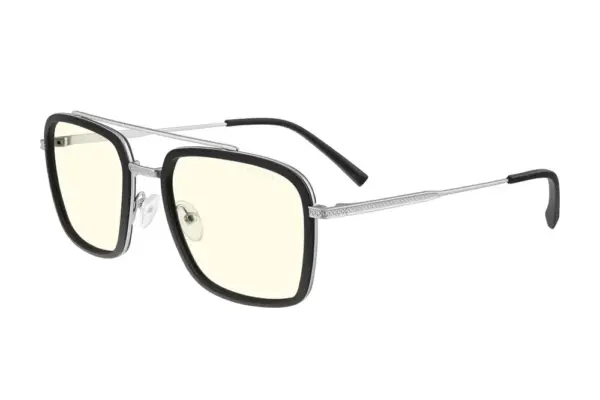 Компютърни очила GUNNAR Baron Silver - Clear 1