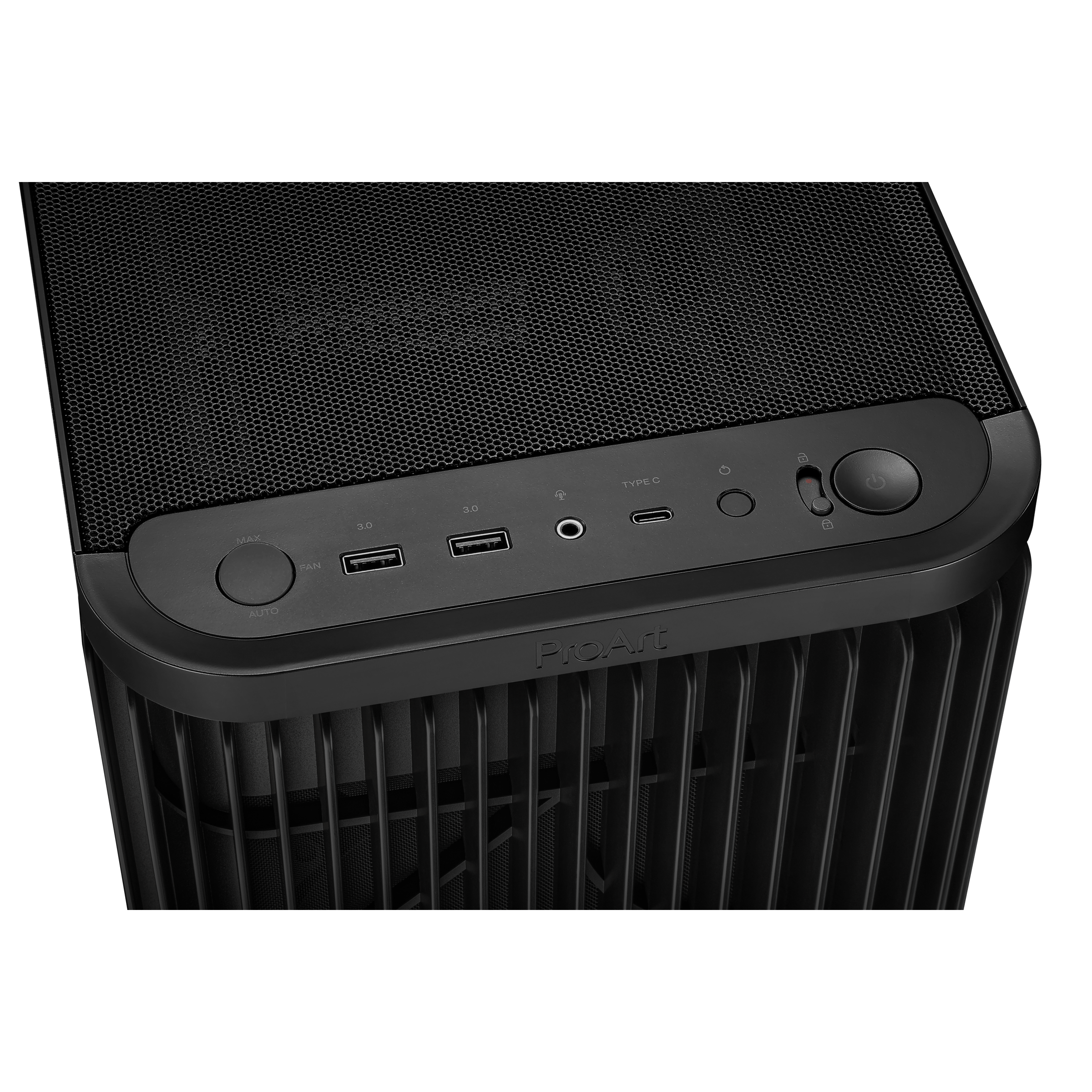 Кутия ASUS ProArt PA401 Black - Tempered Glass Panel 6