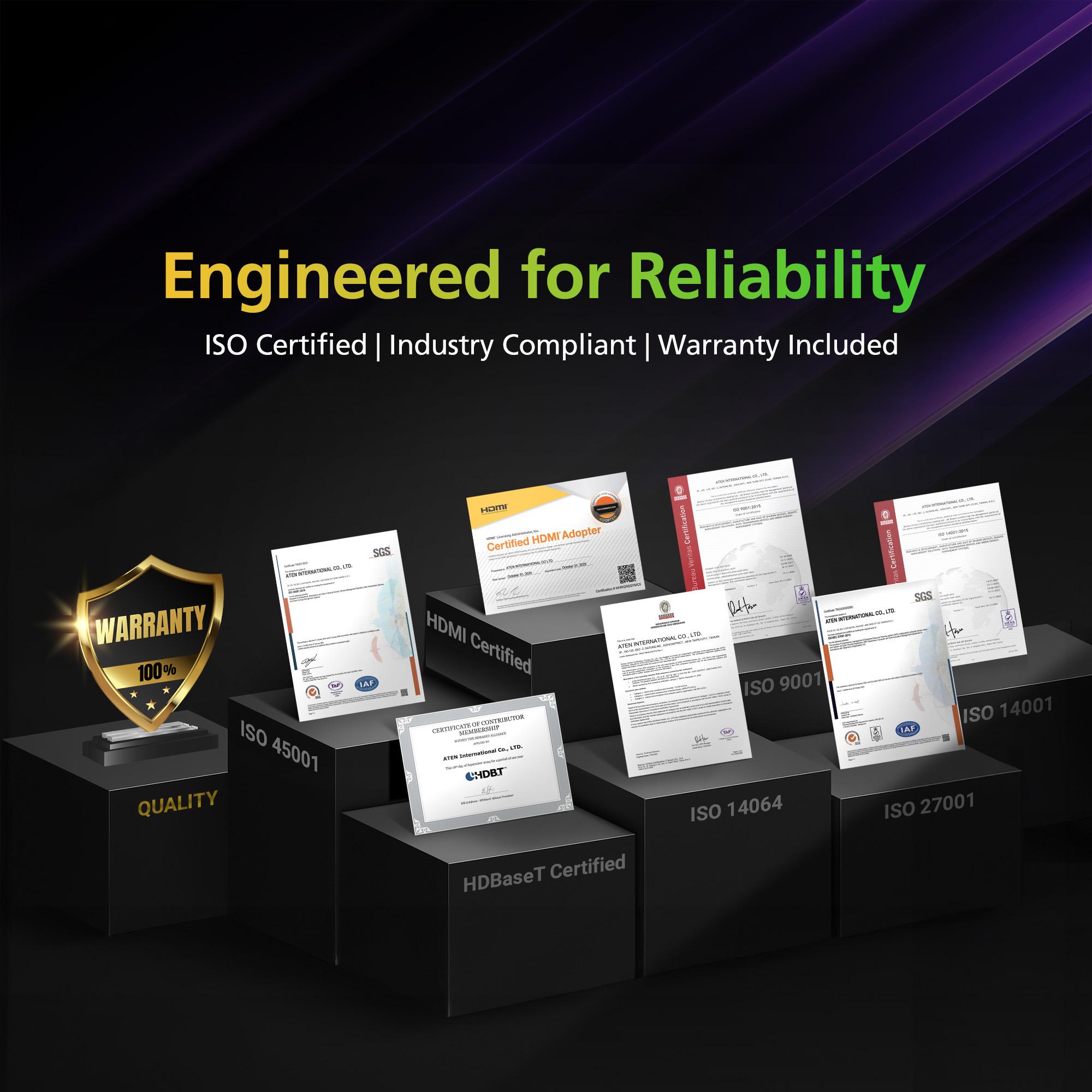 KVM Суич ATEN CS784H 8