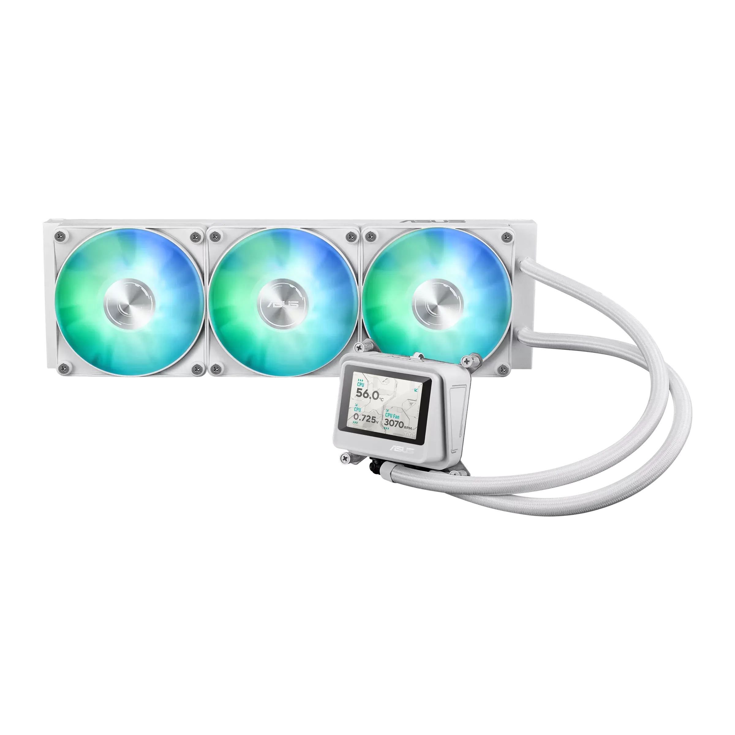 Охладител за процесор ASUS MAX Gaming LC 360 ARGB LCD White Edition 1
