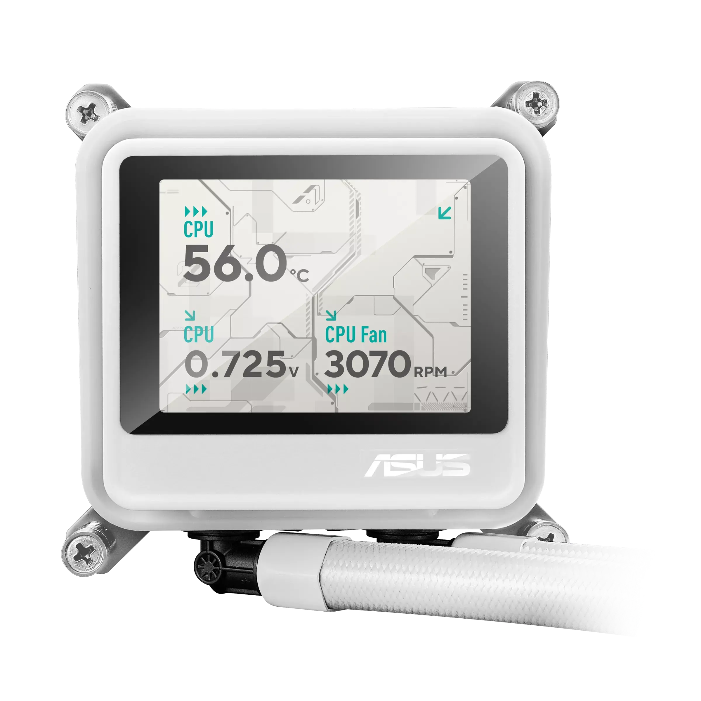 Охладител за процесор ASUS MAX Gaming LC 360 ARGB LCD White Edition 4