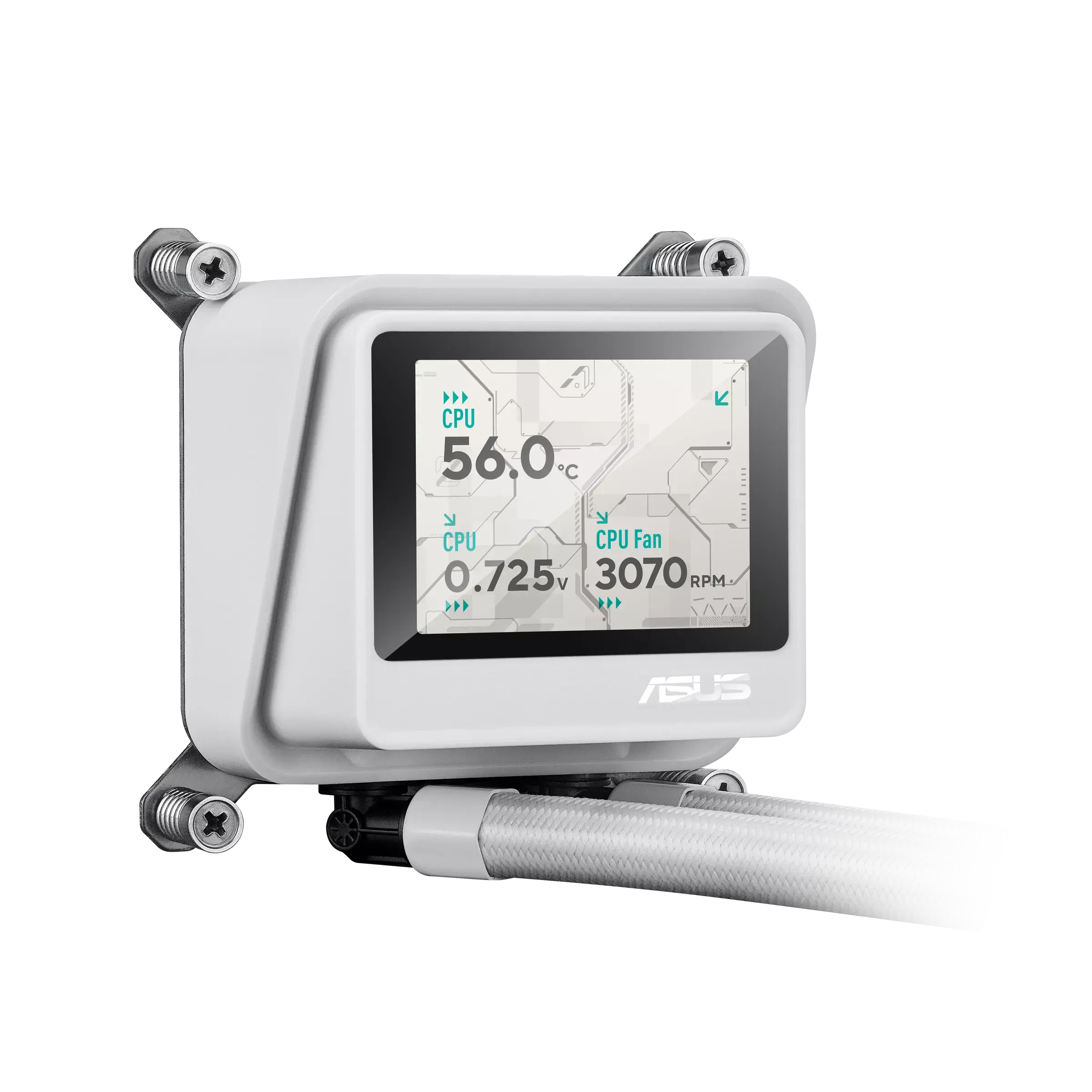 Охладител за процесор ASUS MAX Gaming LC 360 ARGB LCD White Edition 5