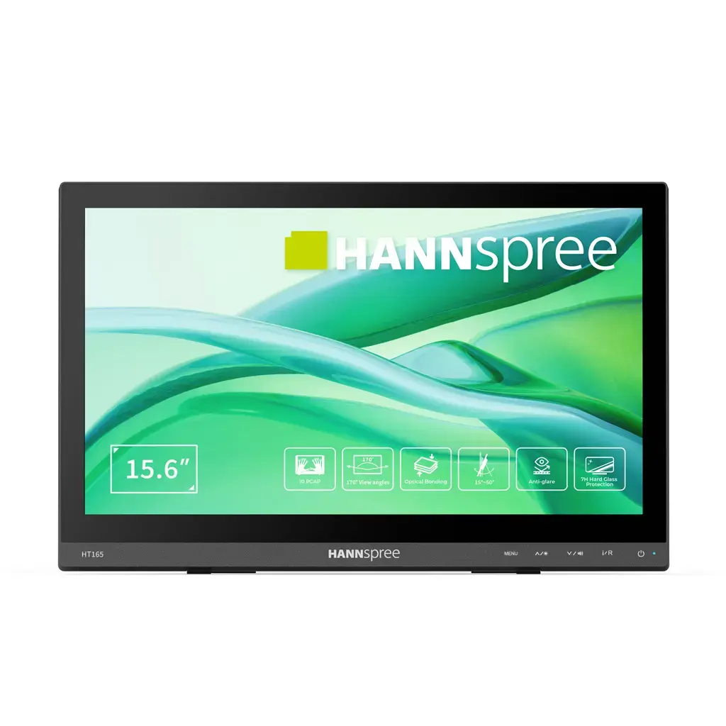Портативен тъч Монитор Hanspree HT165HPB - 15.6" IPS FHD(1920x1080), HDMI, VGA 2