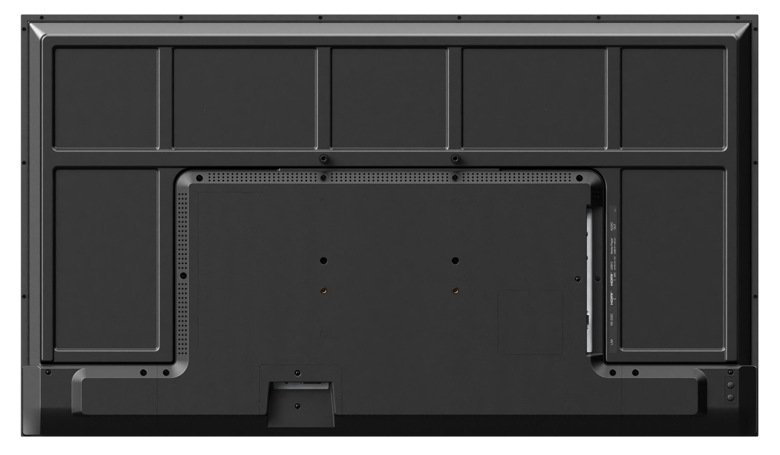 Широкоформатен дисплей SHARP MultiSync E509, 50", UHD, 350cd/m2, D-LED backlight, 16/7 proof, USB MediaPlayer 4