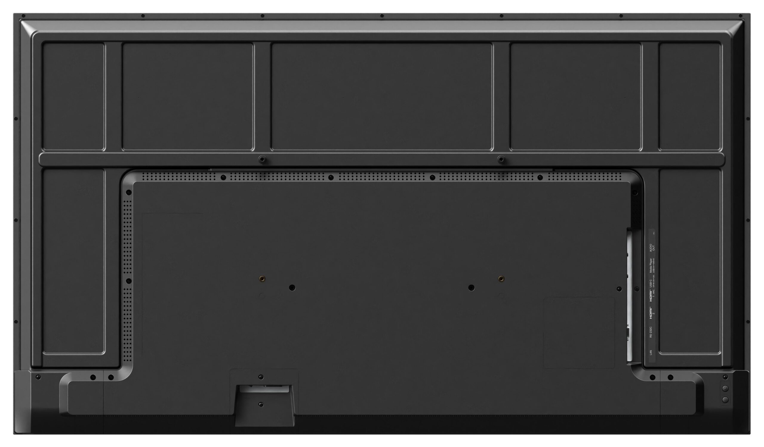 Широкоформатен дисплей SHARP MultiSync E759, 75", UHD, 350cd/m2, D-LED backlight, 16/7 proof, USB MediaPlayer 4