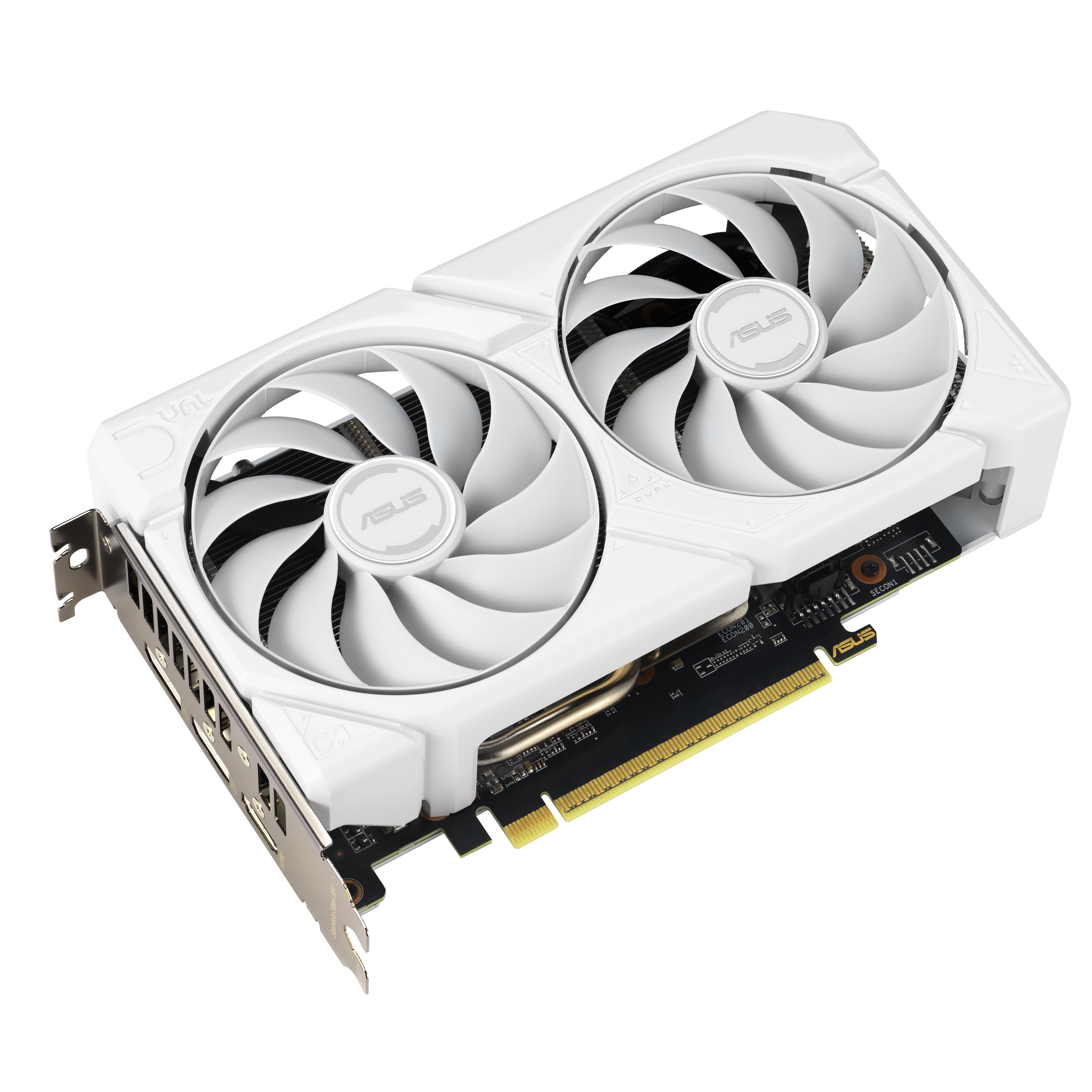 Видео карта ASUS DUAL RADEON RX 9060 XT 16GB GDDR6 White Edition 4