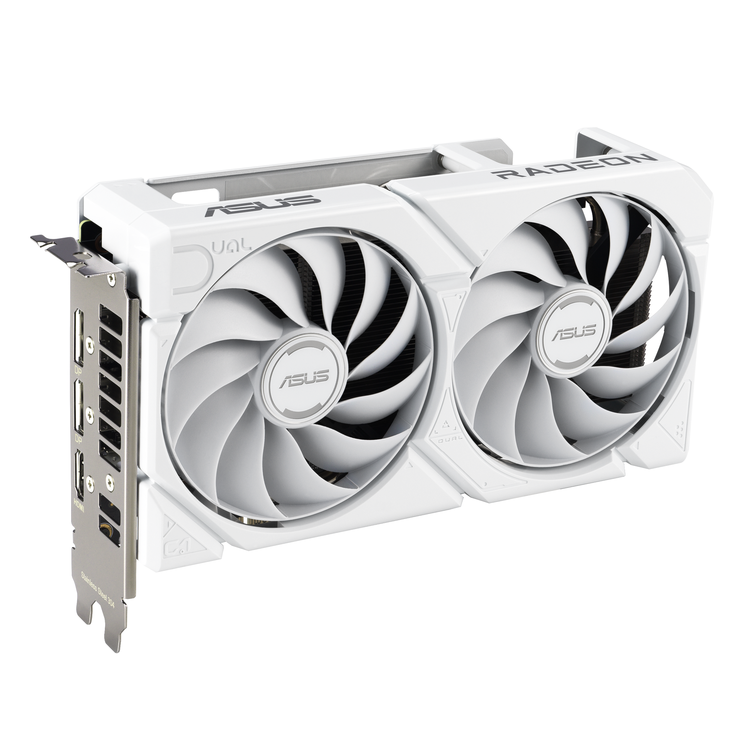 Видео карта ASUS DUAL RADEON RX 9060 XT 16GB GDDR6 White Edition 5