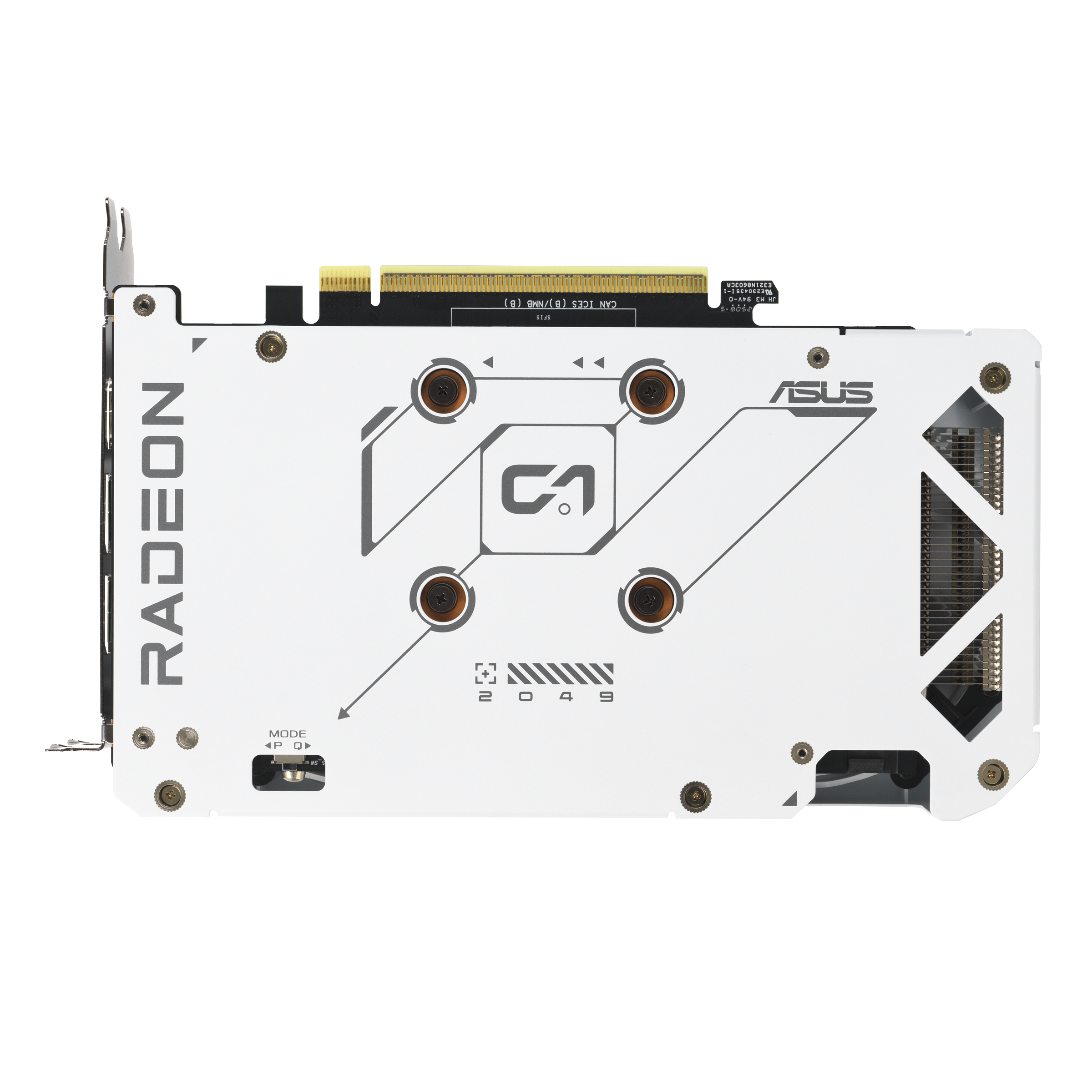 Видео карта ASUS DUAL RADEON RX 9060 XT 16GB GDDR6 White Edition 6