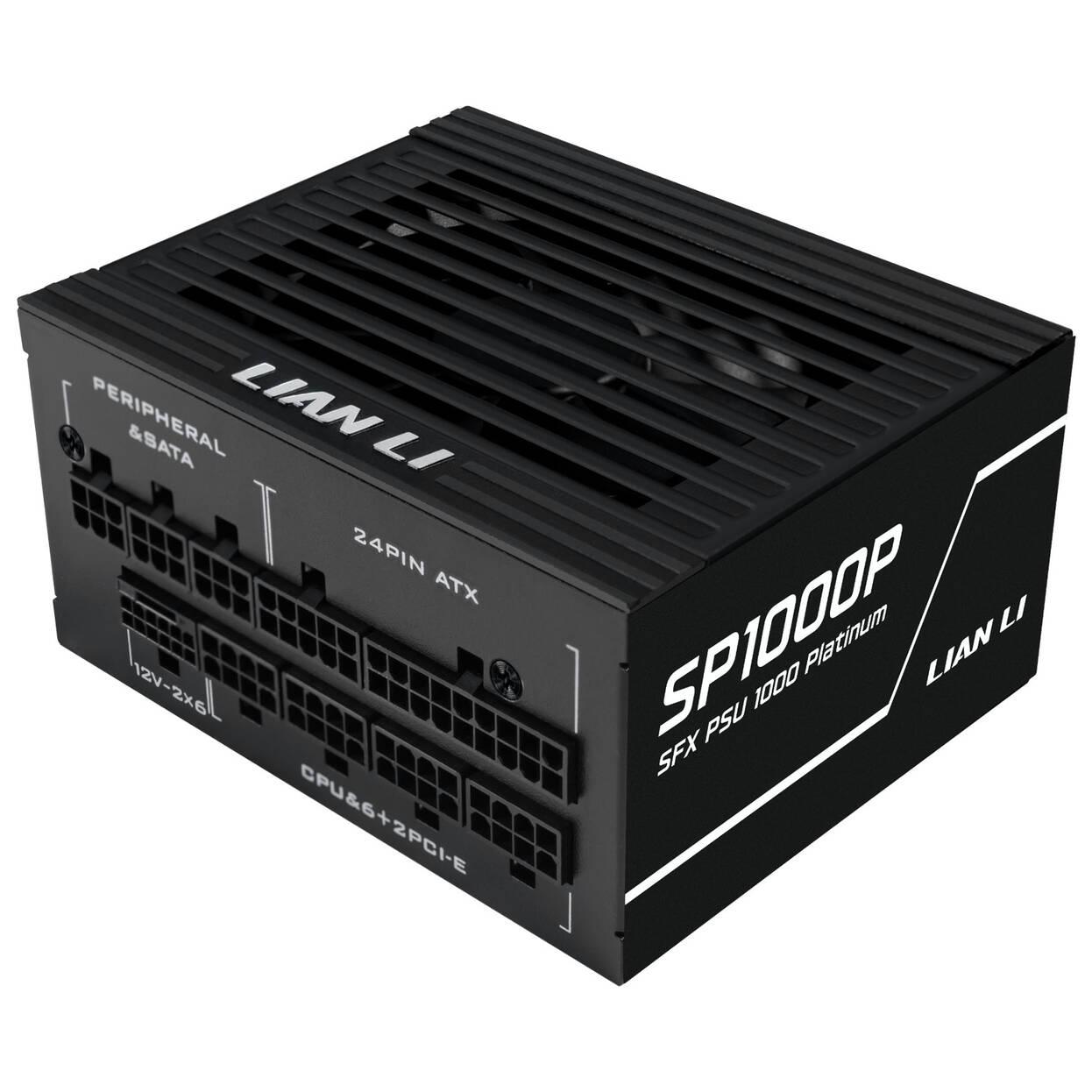 Захранващ блок Lian Li SP1000 Black 1000W 80+ Platinum PCIe 5.1, ATX 3.1 2