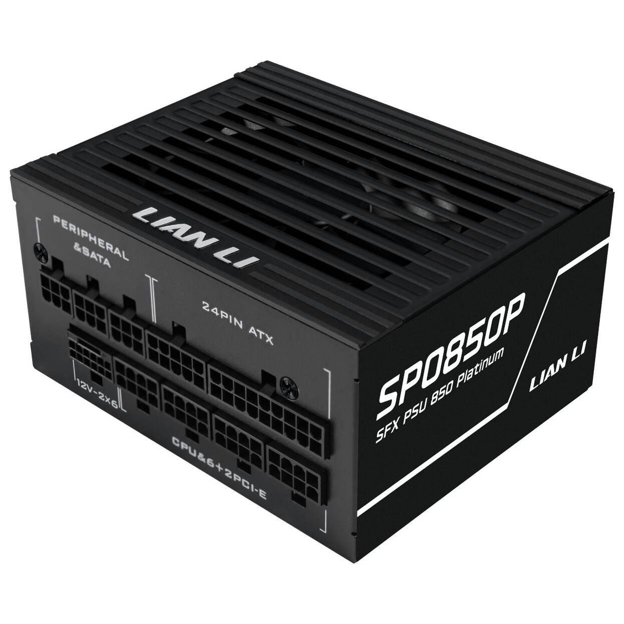 Захранващ блок Lian Li SP850 Black 850W 80+ Platinum PCIe 5.1, ATX 3.1 2
