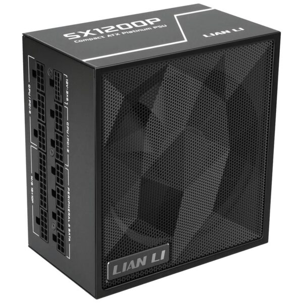 Захранващ блок Lian Li SX1200P Black 1200W 80+ Platinum PCIe 5.1, ATX 3.1 1