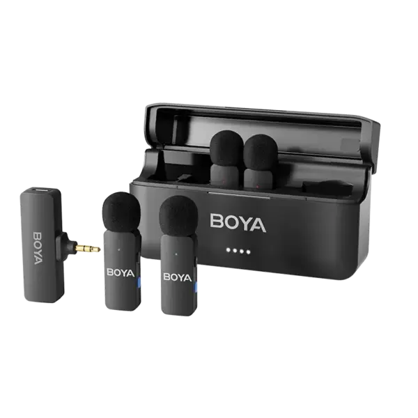 Безжична микрофонна система BOYA BY-V4 1