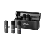 Безжична микрофонна система BOYA BY-V4U - USB-C 1
