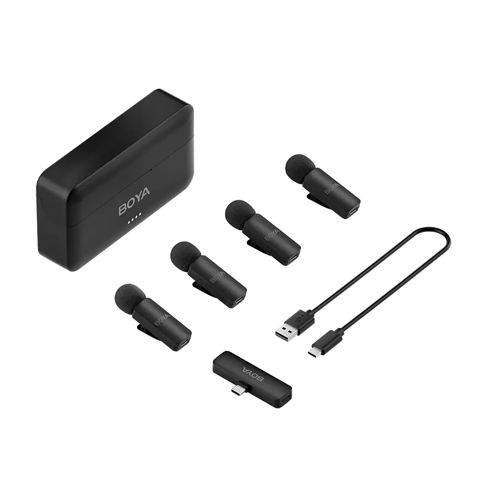 Безжична микрофонна система BOYA BY-V4U - USB-C 6