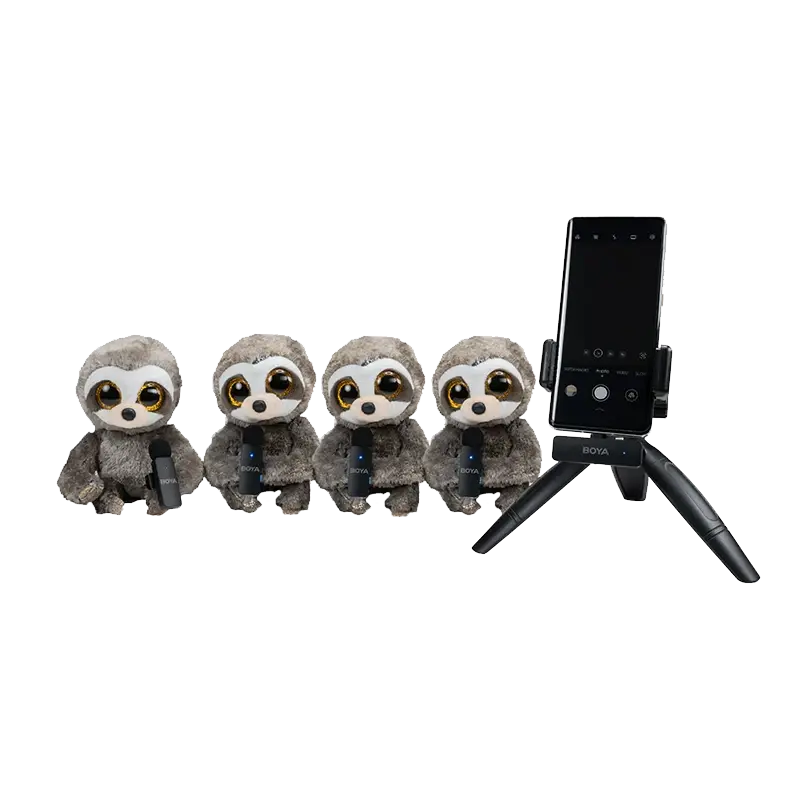 Безжична микрофонна система BOYA BY-V4U - USB-C 7