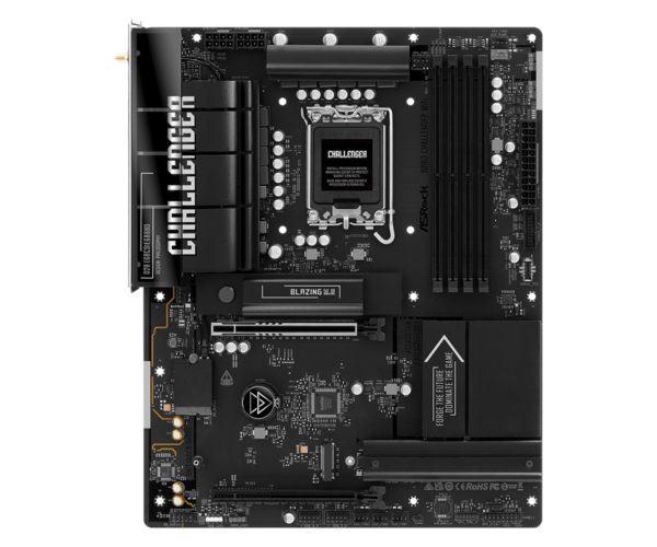 Дънна платка ASRock B860 Challenger WIFI, LGA 1851 1