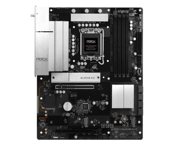 Дънна платка ASRock B860 Rock WIFI 7, LGA 1851 1