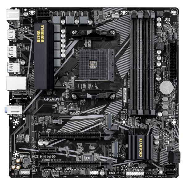 Дънна платка GIGABYTE B550M DS3H R2 Socket AM4 1