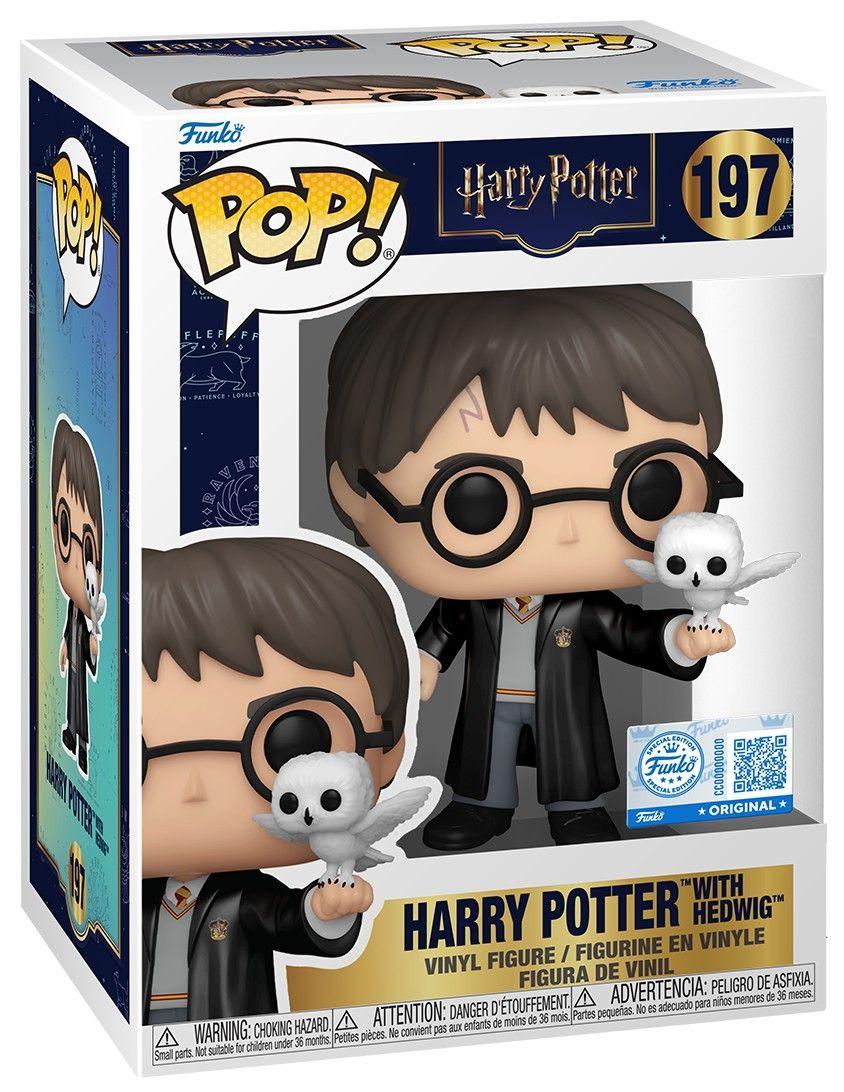 Фигурка Funko Pop!& Buddy: Harry Potter - Harry Potter with Hedwig (Special Edition) #197 2