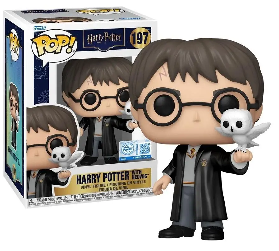 Фигурка Funko Pop!& Buddy: Harry Potter - Harry Potter with Hedwig (Special Edition) #197 3
