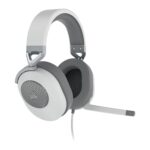 Геймърски слушалки с микрофон Corsair HS65 - White 1