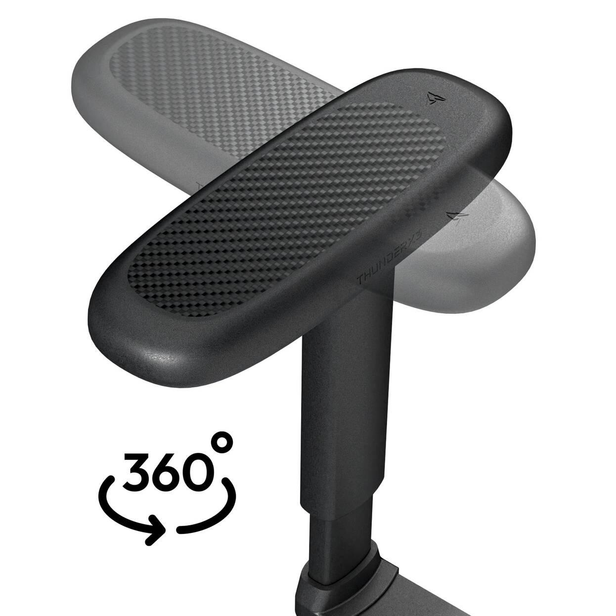 Геймърски стол ThunderX3 SOLO 360 Ergonomic Mesh - Черен 8