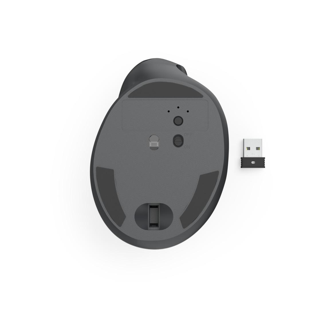 HAMA Безжична ергономична мишка „EWM-500R“, оптична, 7 бутона, черна 8