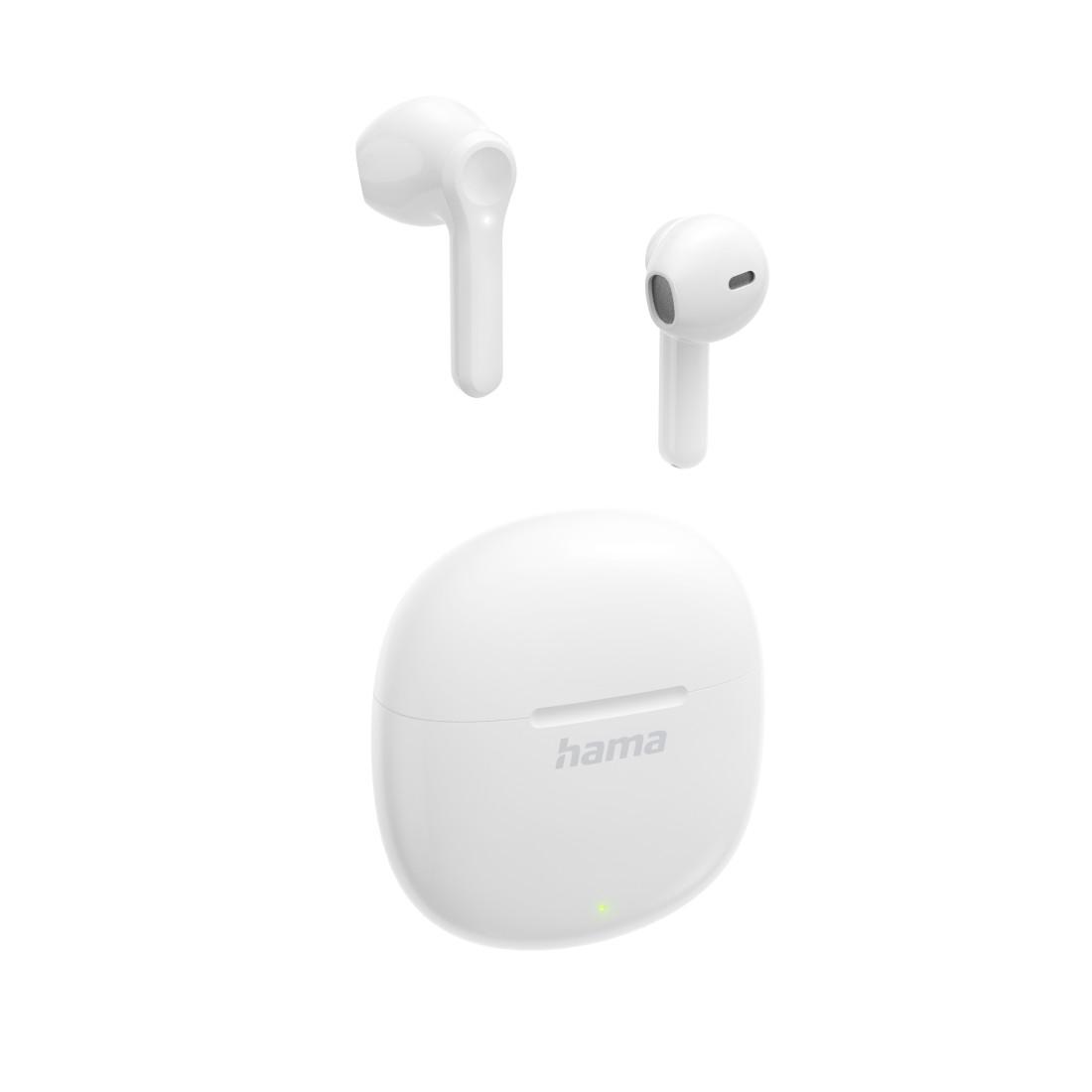 Hama Блутут слушалки "Action One", TWS, Earbuds, бял 1