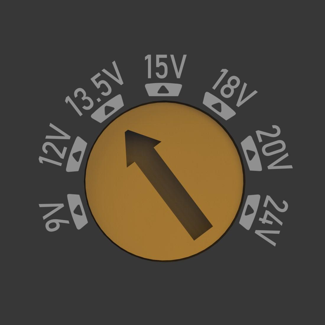 HAMA Универсално захранване, регулируемо, 1500mA, 24W, max. 24V, 7 адаптера 4