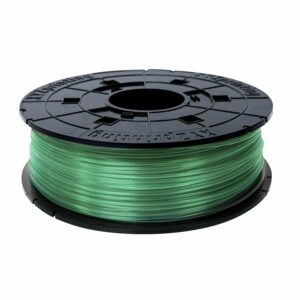 Консуматив за 3D принтер XYZ printing RFPLBXEU04A, PLA Filament, 1.75 mm, 600, Clear GREEN 1