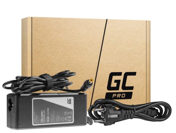 Захранване за лаптоп GREEN CELL, PRO Charger / AC Adapter 19V 4.74A 90W for Acer 5,5mm- 1,7mm 1