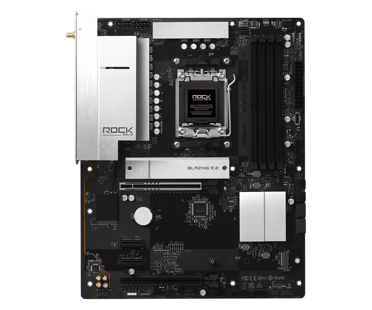 Дънна платка ASRock B850 ROCK WIFI7 socket AM5 1