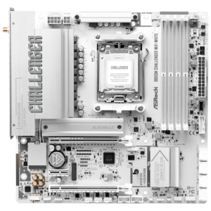 Дънна платка ASRock B850M CHALLENGER WIFI WHITE socket AM5 1