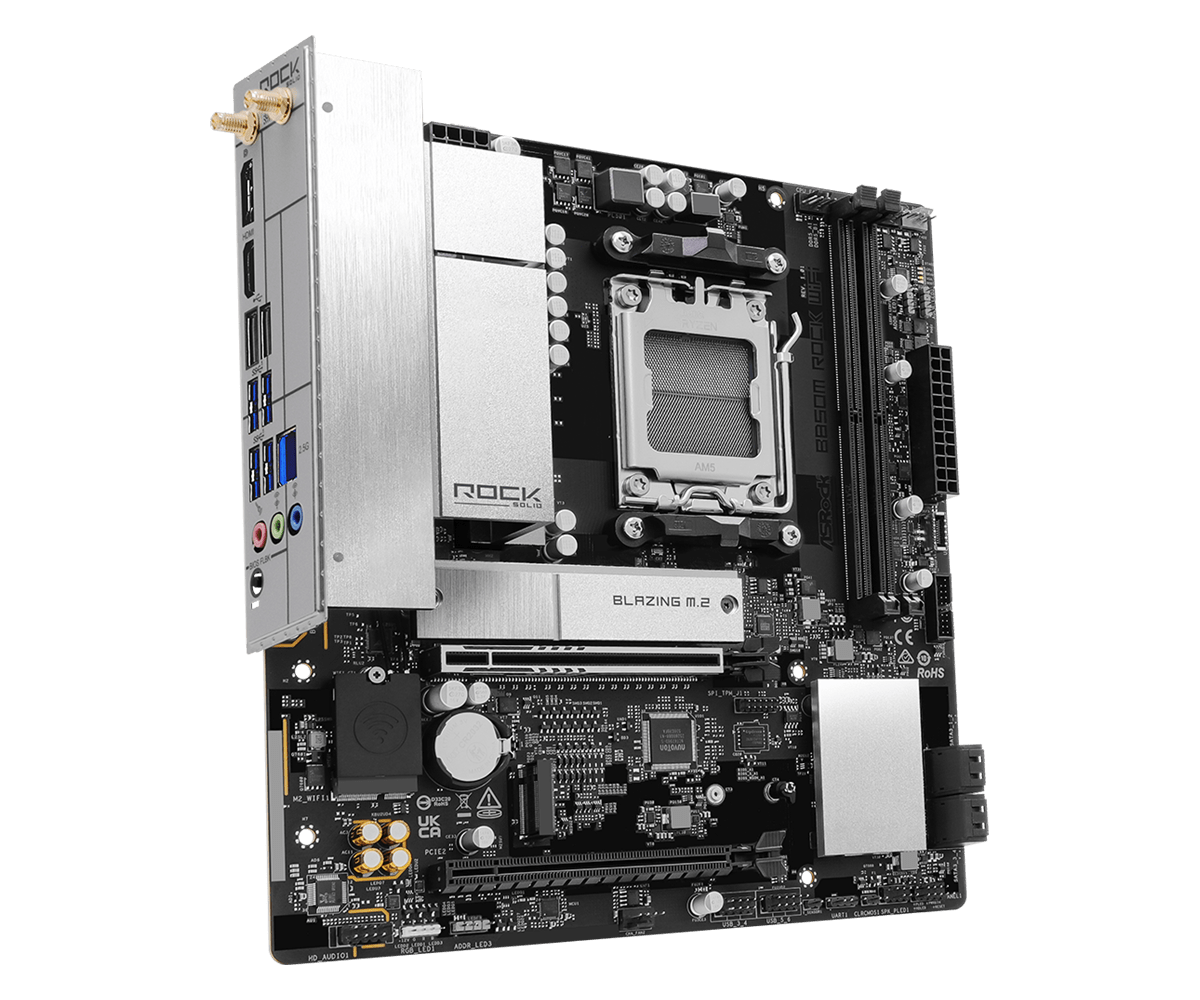 Дънна платка ASRock B850M ROCK WIFI socket AM5 2