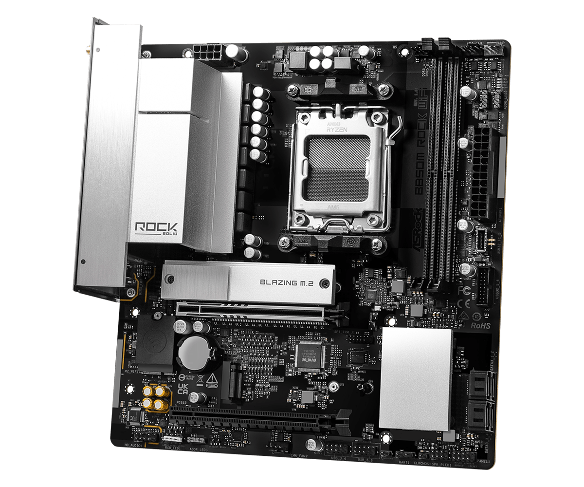 Дънна платка ASRock B850M ROCK WIFI socket AM5 3