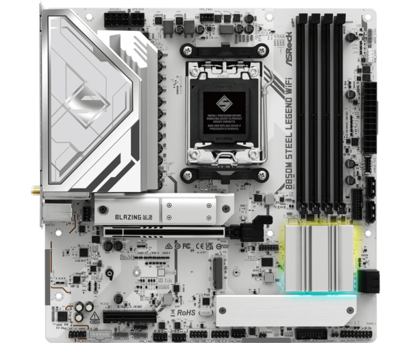 Дънна платка ASRock B850M STEEL LEGEND WIFI socket AM5 1
