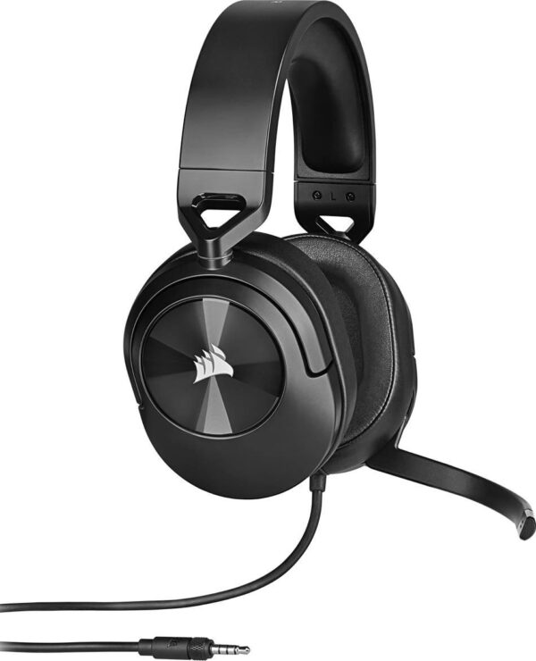 Геймърски слушалки с микрофон Corsair HS55 Carbon - Black 1