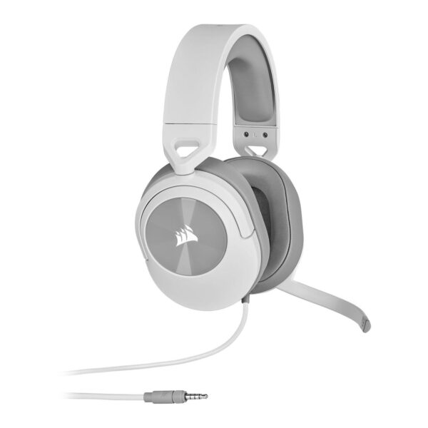 Геймърски слушалки с микрофон Corsair HS55 Stereo - White 1