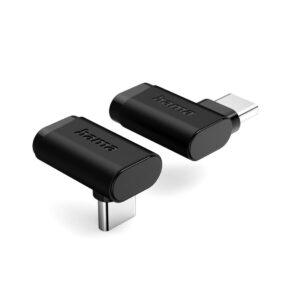 HAMA Адаптер 90°C USB-C, USB 3.2 Gen2, 10 Gbit/s, 5 A, 240 W, комплект от 2 1