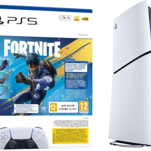 Конзола SONY PLAYSTATION 5 (SLIM) + FORTNITE FLOWERING CHAOS 1