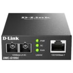 Медиа конвертор D-link DMC-G10SC/E, 100/1000Base-T to 1000Base-LX SC Single-Mode (10 km) 1